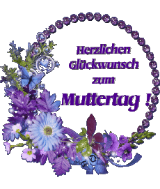 Nachrichten Deutsche Herzlichen Glückwunsch zum Muttertag 016 