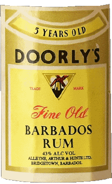 Bebidas Ron Doorly's 