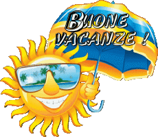 Nachrichten Italienisch Buone Vacanze Transparenter Hintergrund 15 
