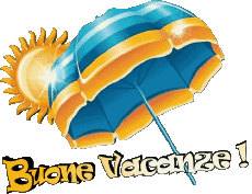 Messages Italien Buone Vacanze Fond Transparent 07 
