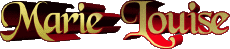 Vorname WEIBLICH - Frankreich M Zusammengesetzter Marie Louise 