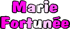 First Names FEMININE - France M Composed Marie Fortunée 