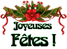 Messages Français Joyeuses Fêtes (Noël) Serie 08 