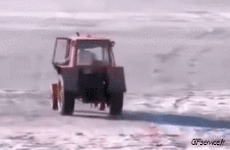 Humor -  Fun Transport Traktor Accident Fail 