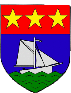 Bandiere Francia Dipartimenti - Città 14 TROUVILLE SUR MER 