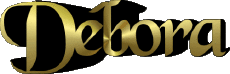 Vorname WEIBLICH - Frankreich D Débora 