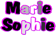Prénoms FEMININ - France M Composé Marie Sophie 