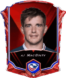 Deportes Rugby - Jugadores U S A AJ MacGinty 