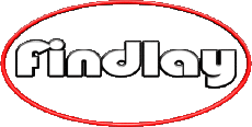 First Names MASCULINE -  UK - USA - IRL - AUS - NZ F Findlay 