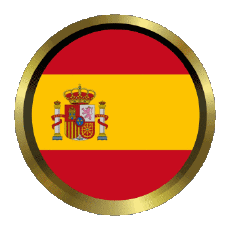 Flags Europe Spain Round - Rings 