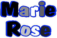 First Names FEMININE - France M Composed Marie Rose 