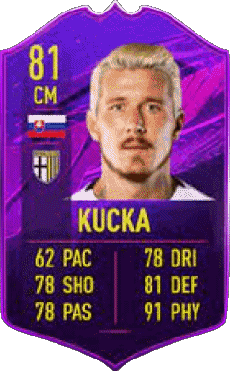 Multimedia Vídeo Juegos F I F A - Jugadores  cartas Eslovaquia Juraj Kucka 