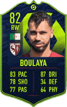 Multi Média Jeux Vidéo F I F A - Joueurs Cartes Algérie Farid Boulaya 