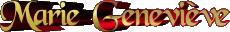Prénoms FEMININ - France M Composé Marie Geneviève 