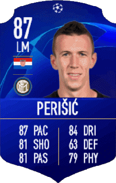 Multimedia Videogiochi F I F A - Giocatori carte Croazia Ivan Perisic 