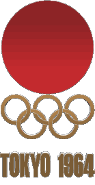 1964-Sport Olympische Spiele Geschichte Logo 1964