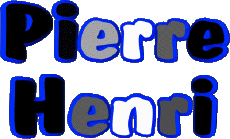 Vorname MANN - Frankreich P Pierre Henri 