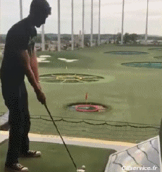 Humour - Fun Sports Golf Gamelle - Fail 