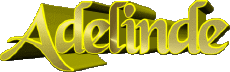 Prénoms FEMININ - Allemagne A Adelinde 