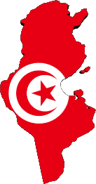 Drapeaux Afrique Tunisie Carte 