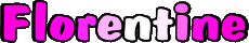 Nombre FEMENINO - Francia F Florentine 