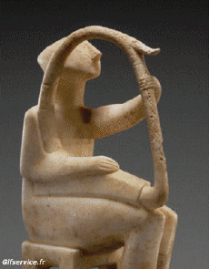 Humor -  Fun Morphing - Sehen Sie aus wie Skulptur Eindämmung Covid Kunst Nachbildungen getty Herausforderung 