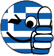 Banderas Europa Grecia Smiley - OK 