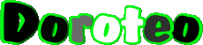 Prénoms MASCULIN - Espagne D Doroteo 