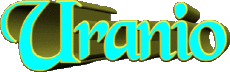 Nombre MASCULINO - Italia U Uranio 