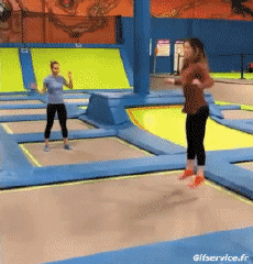 Umorismo -  Fun Sportivo Trampolino Interno Fail 