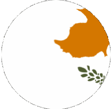 Drapeaux Europe Chypre Sphere - Cube 