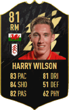 Multimedia Vídeo Juegos F I F A - Jugadores  cartas Gales Harry Wilson 