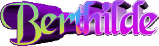 Nombre FEMENINO - Alemania B Berthilde 