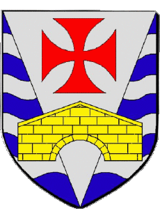 Banderas Francia Departamentos - Ciudades 47 PONT DU CASSE 