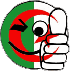 Bandiere Africa Algeria Faccina - OK 