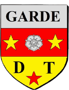 Bandiere Francia Dipartimenti - Città 83 LA GARDE 