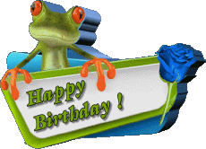 Mensajes Inglés Happy Birthday Animals 011 