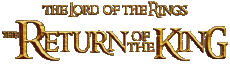 Multimedia V International Der Herr der Ringe Die Ruckkehr des Konigs Englisches Logo 
