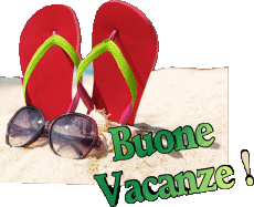 Messages Italian Buone Vacanze Transparent Background 08 