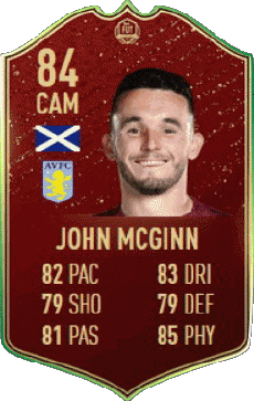 Multimedia Vídeo Juegos F I F A - Jugadores  cartas Escocia John McGinn 