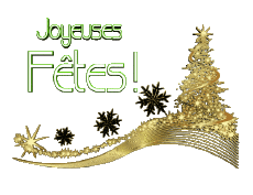 Messagi Francese Joyeuses Fêtes (Noël) Serie 07 