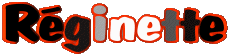 Nombre FEMENINO - Francia R Réginette 