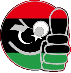 Bandiere Africa Libia Faccina - OK 