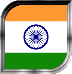 Fahnen Asien Indien Plaza 