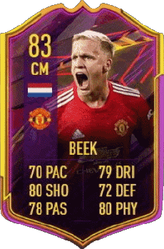 Multi Media Video Games F I F A - Card Players Netherlands Donny van de Beek 