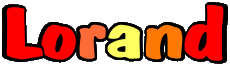 Vorname MANN - Frankreich L Lorand 