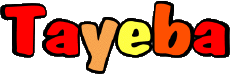 Nombre FEMENINO - Magreb Musulmán T Tayeba 