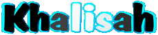 Nome FEMMINILE - Maghreb Musulmano K Khalisah 