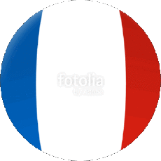 Bandiere Europa Francia Nazionale Tondo 