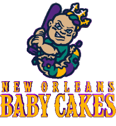 Sports Baseball U.S.A - Pacific Coast League New Orleans Baby Cakes 